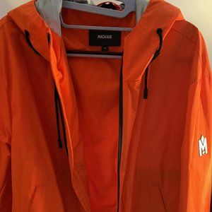 MACKAGE Orange Oren-r Jacket In Mandarin